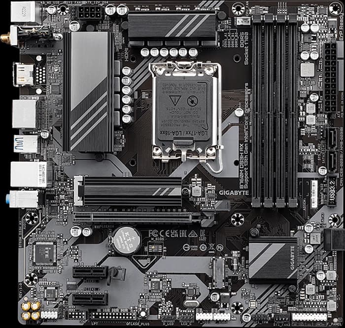 مادربرد GIGABYTE مدل B760M DS3H AX (rev. 1.x)