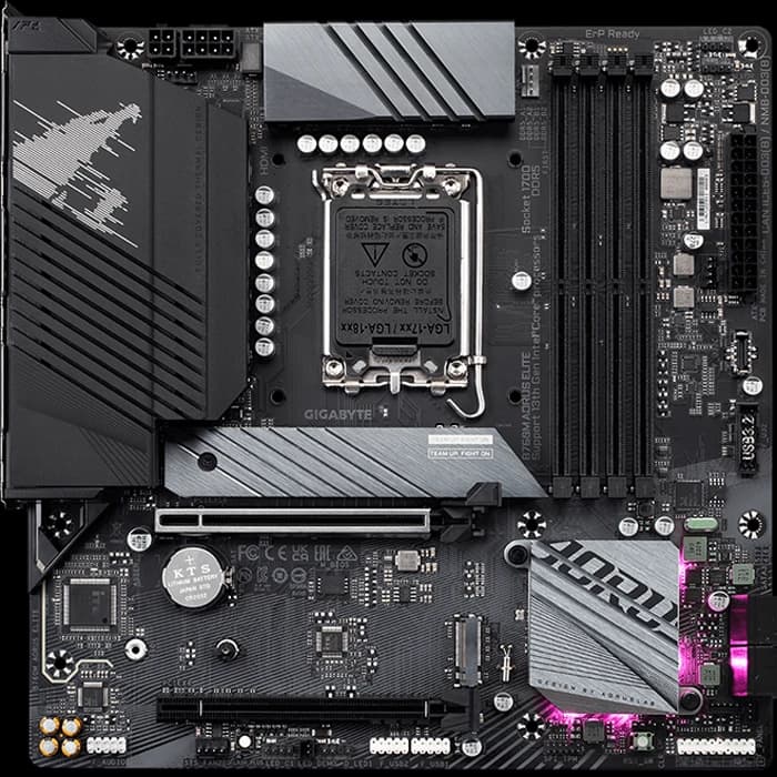 مادربرد GIGABYTE مدل B760M AORUS ELITE (rev 1.2)
