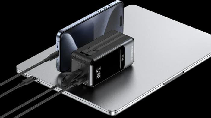 پاور بانک 20000 میلی‌آمپر ساعت Riversong مدل PHANTOM 65S