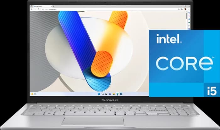 لپ تاپ 15.6 اینچ Asus مدل Vivobook 15 X1504VA-NJ380 (i5 1335U-16GB-512GB SSD-FHD)