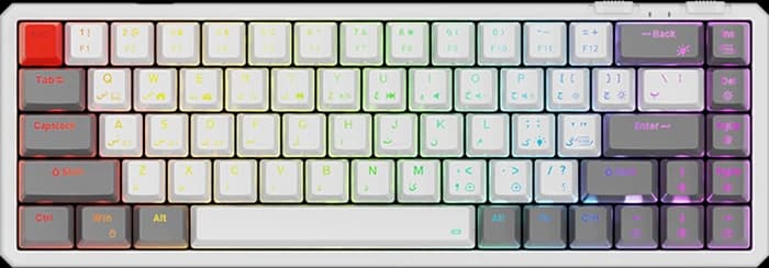 کیبورد سیمی گیمینگ Fater مدل KCR-8000