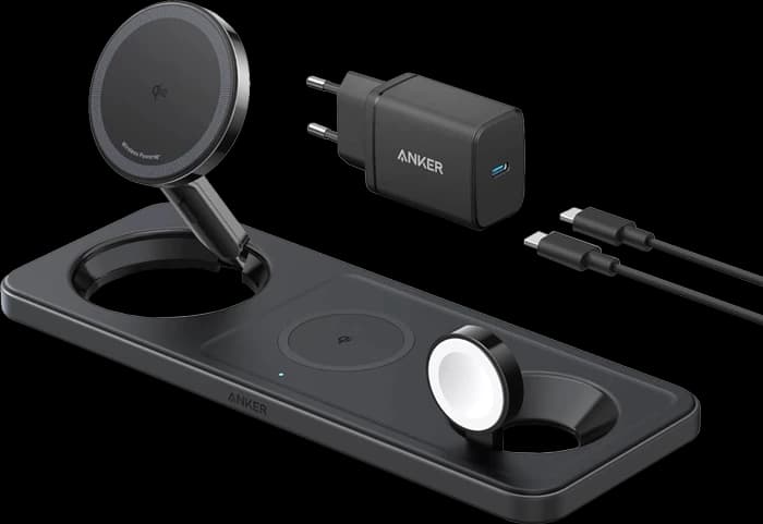 شارژر بی سیم Anker مدل MagGo B25M13