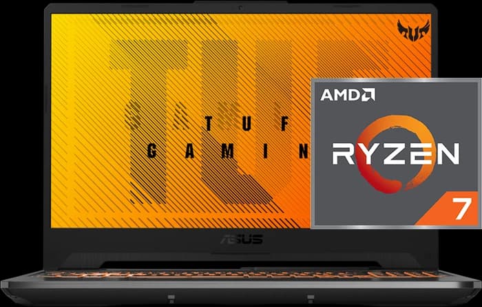 لپ تاپ گیمینگ 15.6 اینچ Asus مدل TUF Gaming A15 FA506NCR-WH71 (R7 7435HS-8GB-512GB SSD-RTX3050-FHD-Backlight)