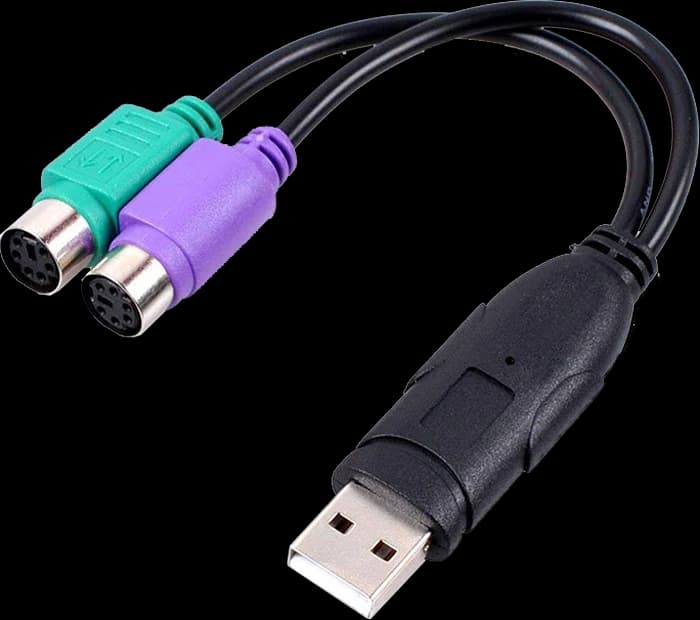 کابل تبدیل USB به PS2
