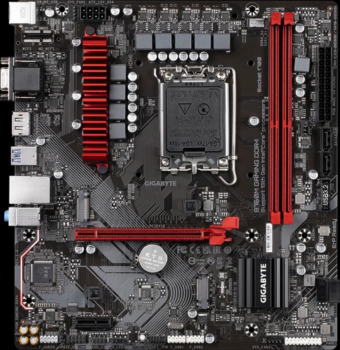 مادربرد GIGABYTE مدل (B760M GAMING DDR4 (REV.1.1