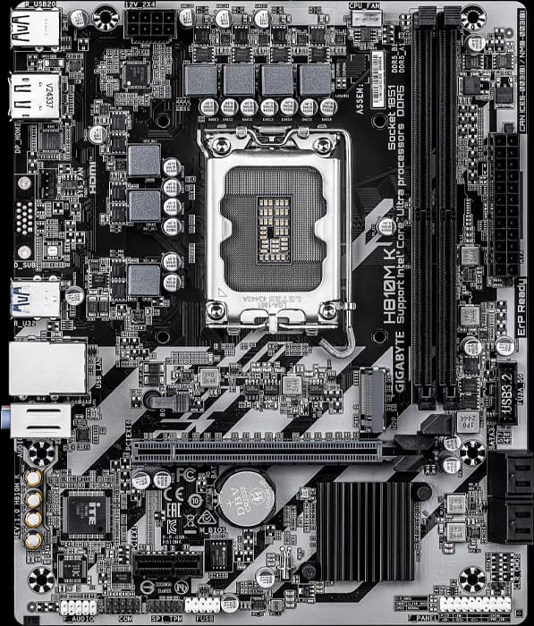 مادربرد GIGABYTE مدل H810M K DDR5
