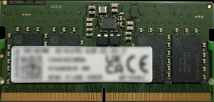 رم لپ تاپ 8 گیگابایت Kingston مدل 5600B DDR5 5600MHz