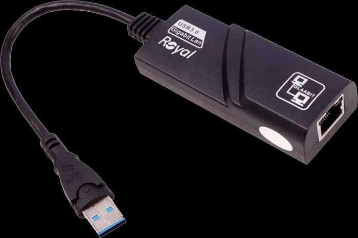 آداپتور تبدیل USB به RJ45 رویال 