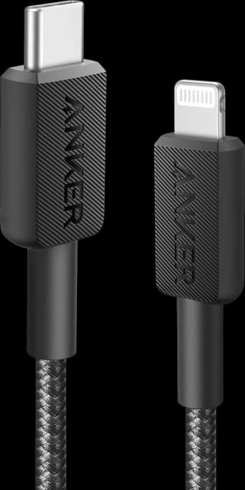کابل شارژ 1.8 متری Type-C به Lightning انکر مدل 322 A81B6