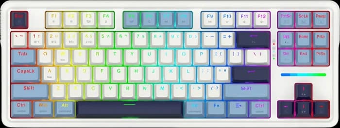 کیبورد بی سیم گیمینگ Redragon مدل K728WBB PRO RGB