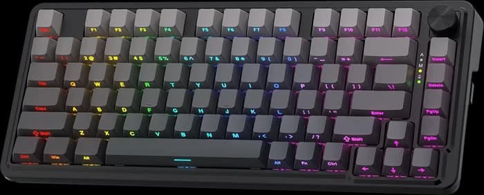 کیبورد بی سیم گیمینگ Redragon مدل UCAL K673SP PRO RGB با سوئیچ Mint mambo