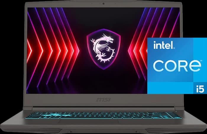 لپ تاپ 15.6 اینچ گیمینگ MSI مدل Thin 15 B12UCX (i5 13420H-16GB-1TB SSD-RTX 2050-FHD-Backlight-BAG)