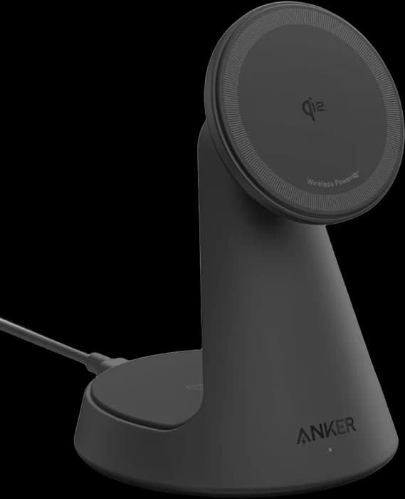 شارژر بی سیم Anker مدل MagSafe Compatible 2-in-1 A25M7