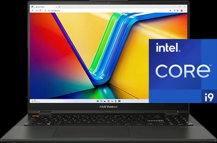 لپ تاپ 16 اینچ ASUS مدل Vivobook S 16 Flip TP3604VA-EB94T (i9 13900H-16GB-1TB SSD-WUXGA)