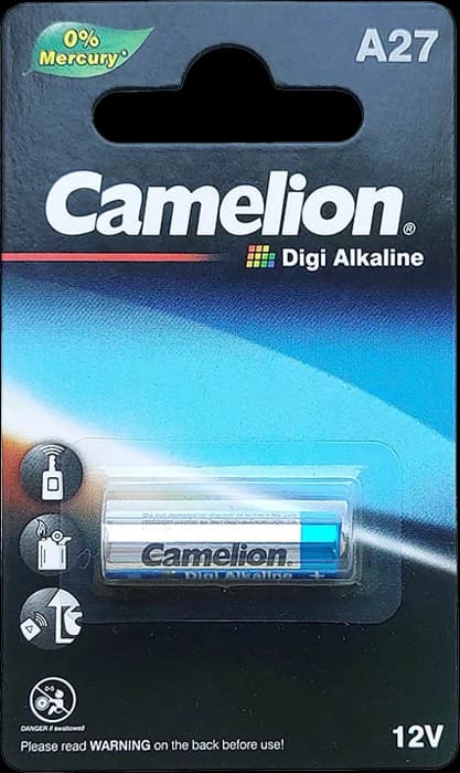 باتری ریموت کنترل Camelion مدل Digi Alkaline A27-BP1DG