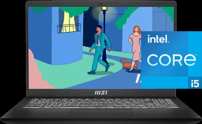 لپ تاپ 15.6 اینچ MSI مدل Modern 15 B12MO (i5 1235U-16GB-500GB SSD-FHD-Backlight)