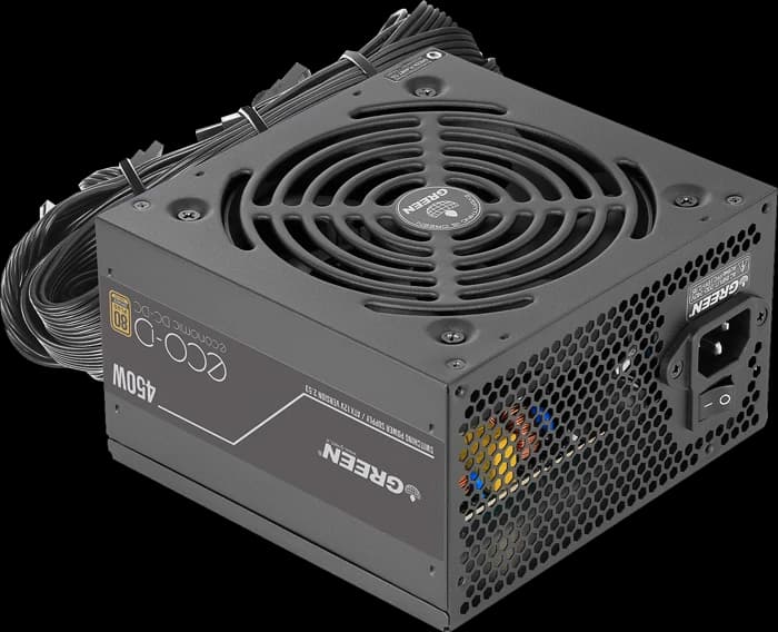 پاور 450 وات Green مدل GP450A-ECO D 80PLUS Bronze