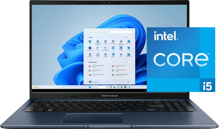 لپ تاپ 15.6 اینچ Asus مدل Vivobook 15 F1504ZA-WH52 (i5 1235U-8GB-256GB SSD-FHD)