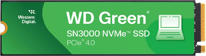 حافظه SSD اینترنال 1 ترابایت WD مدل GREEN SN3000 WDS100T4GOE