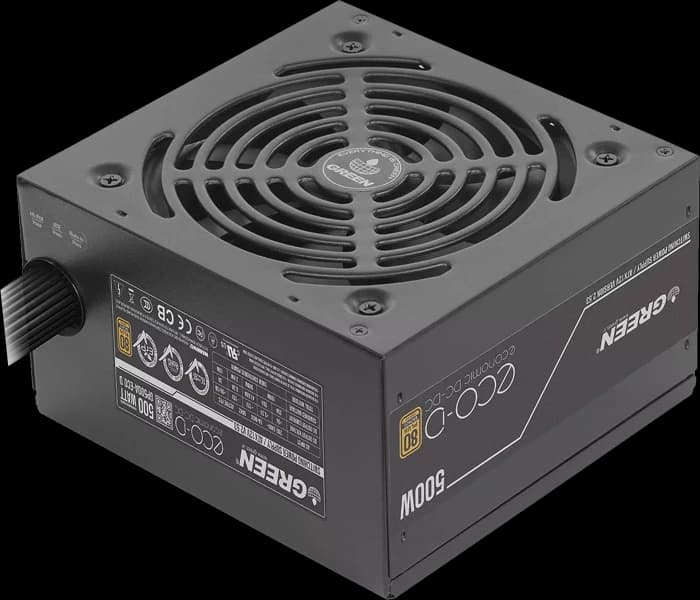 پاور 500 وات Green مدل GP500A-ECO D 80Plus Bronze
