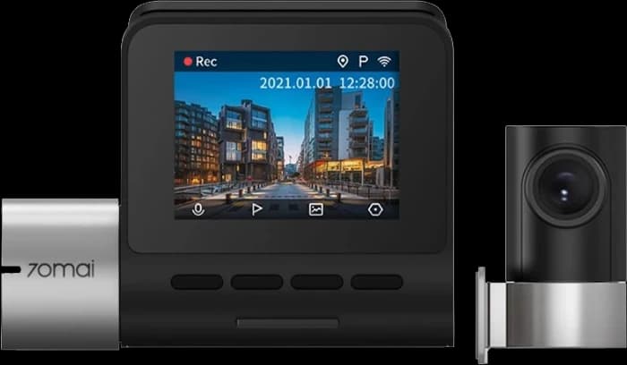 دوربین فیلم برداری خودرو 70Mai مدل Dash cam Pro Plus + Rear cam Set (Rco6) A500S