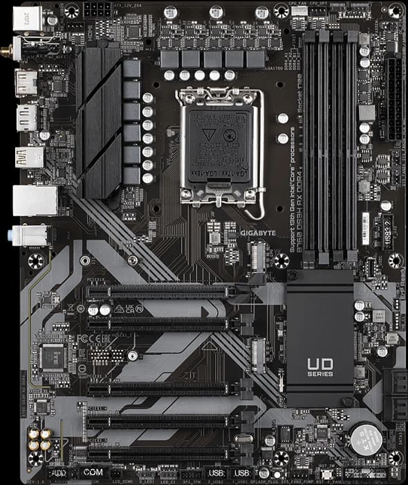 مادربرد GIGABYTE مدل B760 DS3H AX DDR4 (rev. 1.x)