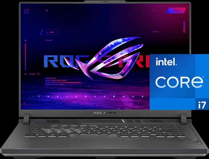 لپ تاپ گیمینگ 16 اینچ Asus مدل ROG Strix G16 GL664JV-N3125 (Core i7-13650HX-16GB-512GB SSD-RTX4060-WUXGA-Backlight)