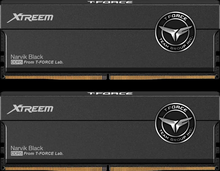 رم کامپیوتر 48 گیگابایت (24GB*2) TeamGroup مدل XTREEM CKD DDR5 BLACK 8400MHz