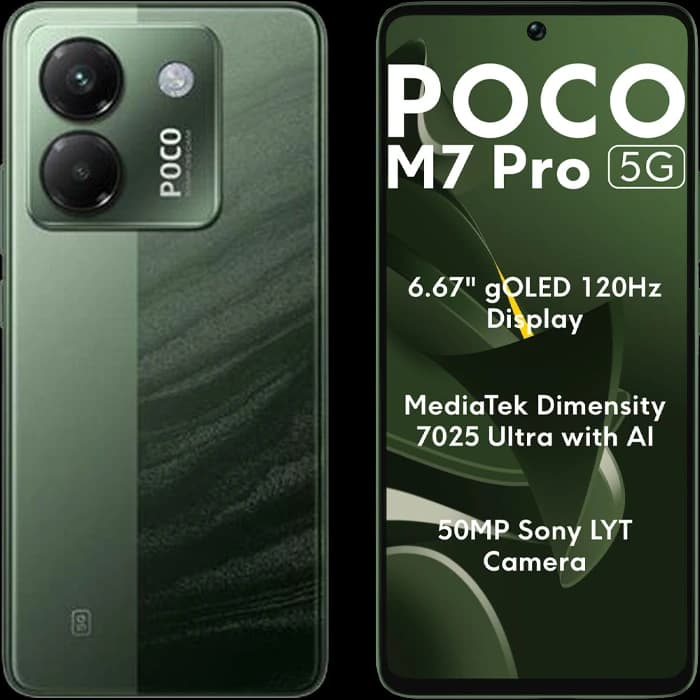 گوشی موبایل 512 گیگابایت Xiaomi مدل Poco M7 Pro 5G 