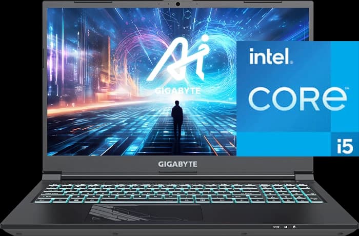 لپ تاپ گیمینگ 15.6 اینچ GIGABYTE مدل G5 KF5 (Core i5-13500H-16GB-512GB SSD-RTX4060-FHD-Backlit)