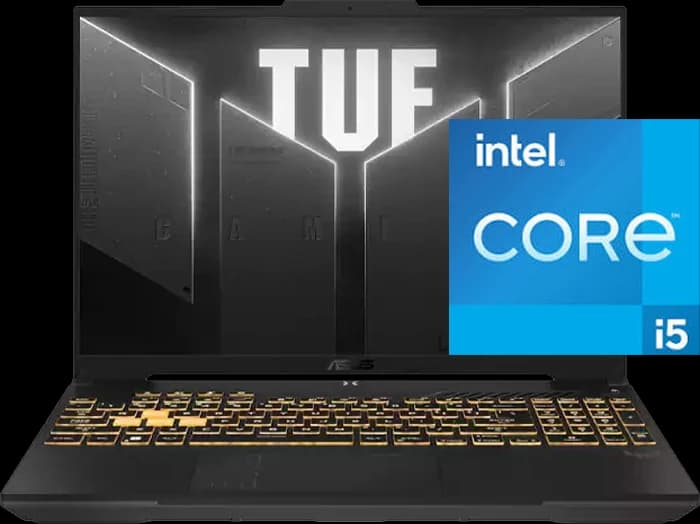 لپ تاپ گیمینگ 17.3 اینچ ASUS مدل TUF Gaming F17 FX707ZC4-HX036 (i5 12500H-16GB-1TB SSD-RTX 3050-FHD-Backlight)