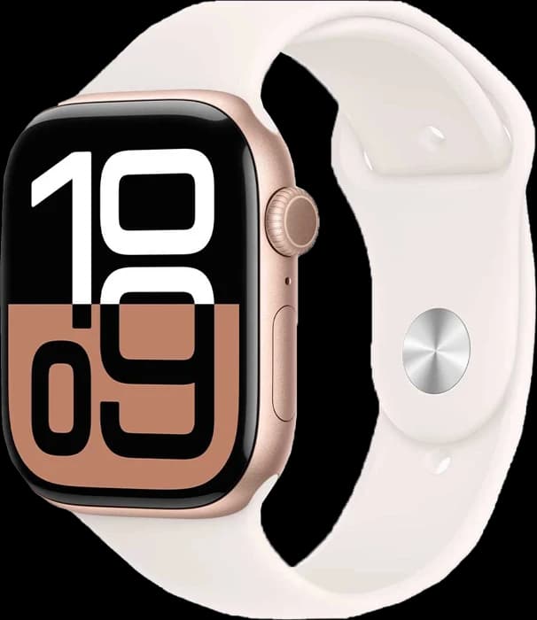 ساعت هوشمند Apple Watch سری 10 مدل  Rose Gold Al LB SB 46MM