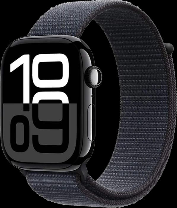 ساعت هوشمند Apple Watch سری 10 مدل  Jet BlacK Al Ink SL 46MM 