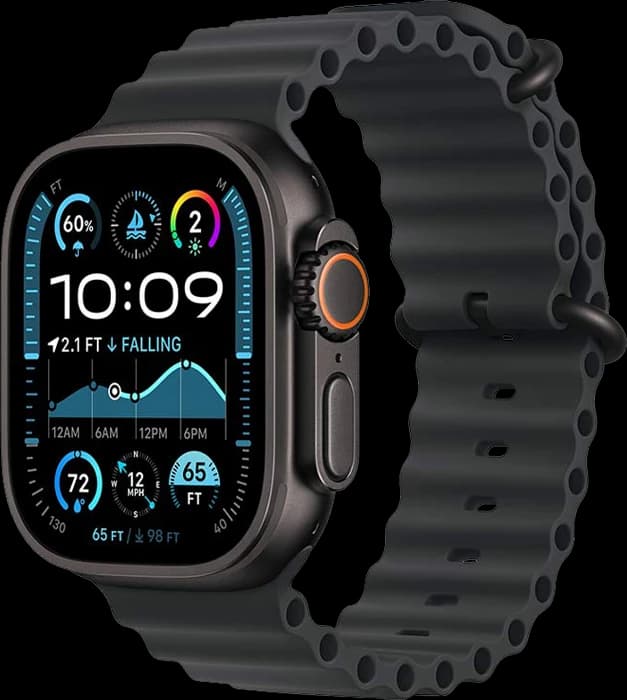 ساعت هوشمند Apple Watch سری Ultra 2 مدل  Black Ti Black Ocean Band 49MM