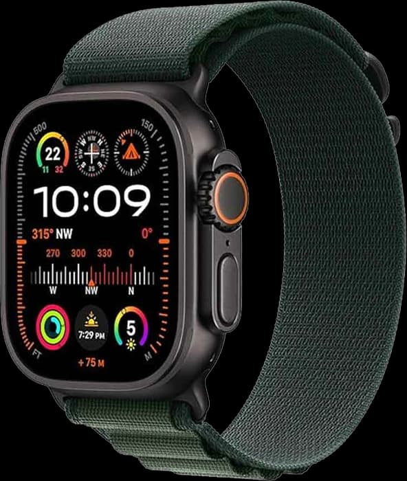 ساعت هوشمند Apple Watch سری Ultra 2 مدل Black Ti Dark Green Alp Lp 49MM
