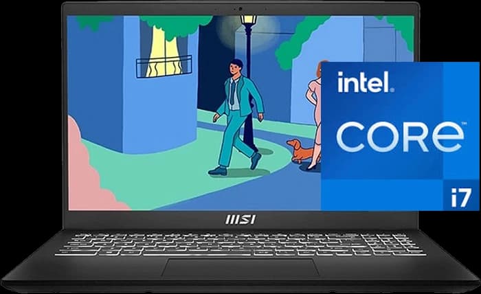 لپ تاپ گیمینگ 15.6 اینچ MSI مدل Modern 15 H B13M (Core i7-13700H-16GB-512GB SSD-Iris Xe-FHD-Backlit)