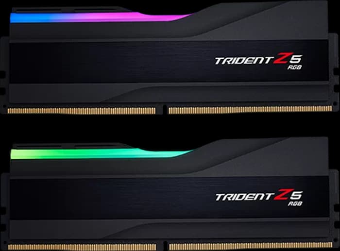 رم کامپیوتر 32 گیگابایت (16GB*2) G.Skill مدل Trident Z5 RGB DDR5 8000MHz CL38