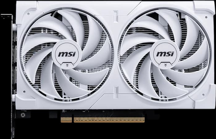 کارت گرافیک MSI مدل GeForce RTX 5060 VENTUS 2X OC 8G WHITE