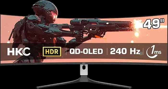 مانیتور گیمینگ 49 اینچ HKC مدل MG49P2U2