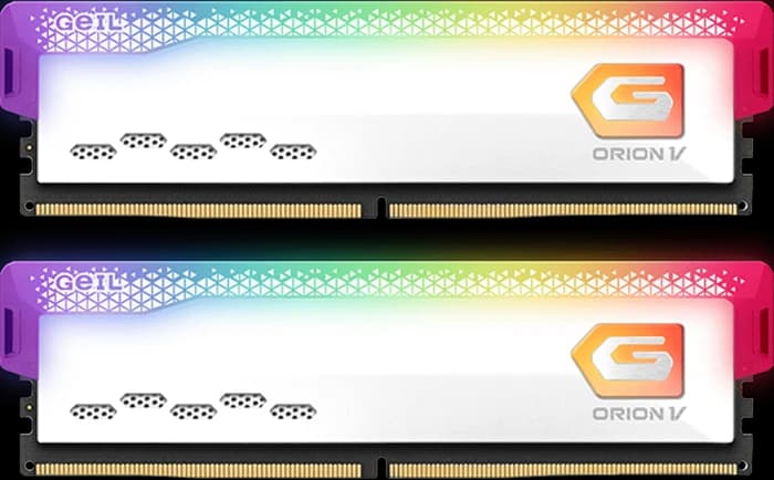 رم کامپیوتر 32 گیگابایت (16GB*2) Geil مدل ORION V RGB DDR5 6800MHz