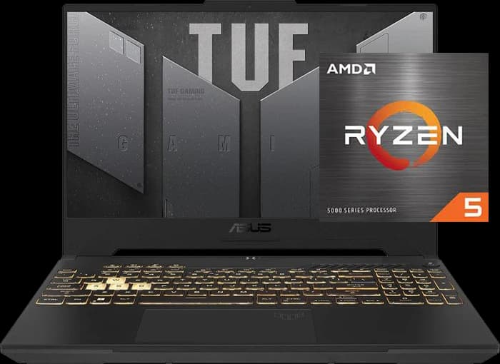 لپ تاپ گیمینگ ۱۵.۶ اینچ Asus مدل TUF GAMING A15 FA506NF-HN015 (Ryzen 5 7535HS-16GB-512GB SSD-RTX 2050-FHD-RGB Backlit)