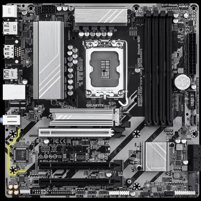 مادربرد GIGABYTE مدل B860M DS3H (rev. 1.0)