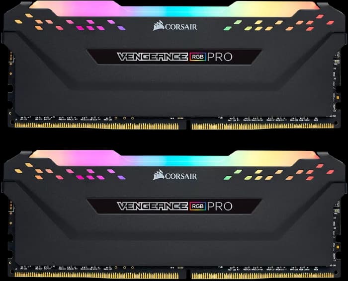 رم کامپیوتر 64گیگابایت (2*32GB) CORSAIR مدل VENGEANCE RGB PRO 3600Mhz DDR4 CL18
