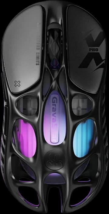 موس گیمینگ GravaStar مدل Mercury X Pro 8KHz Wireless Gaming Mouse