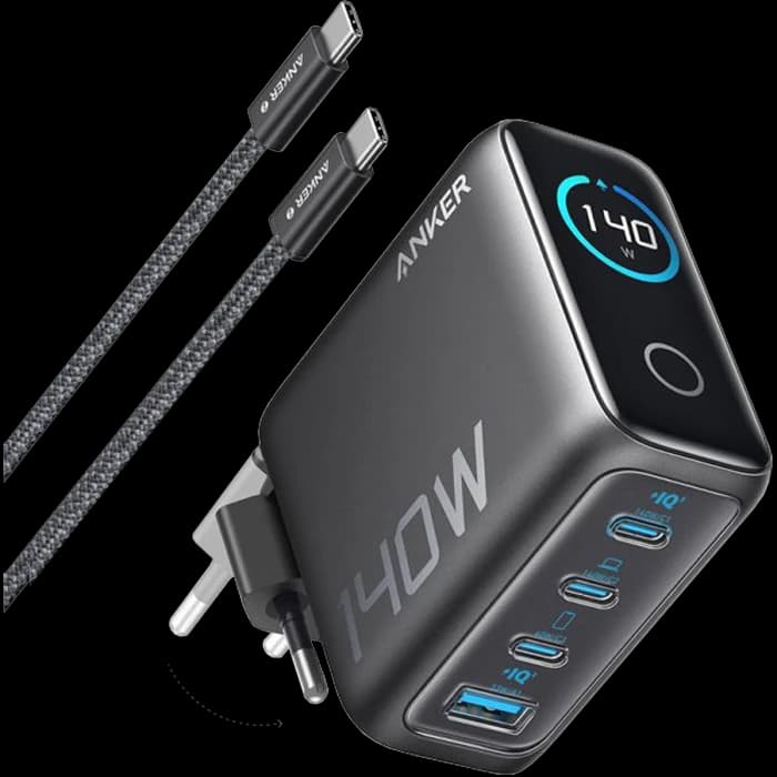 شارژر دیواری ۴ پورت Anker مدل Zolo GaN B2697GZ1