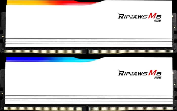رم کامپیوتر 64 گیگابایت (2*32GB) G.SKILL مدل RIPJAWS M5 RGB 5200Mhz DDR5 CL40