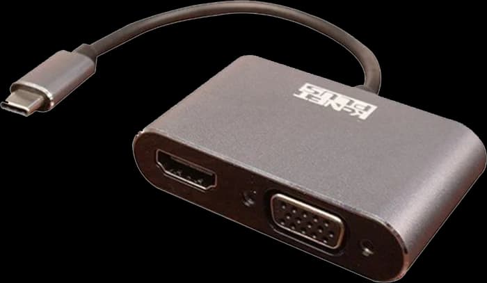 تبدیل USB-C به HDMI / VGA کی نت پلاس مدل KP-COCM2HV02