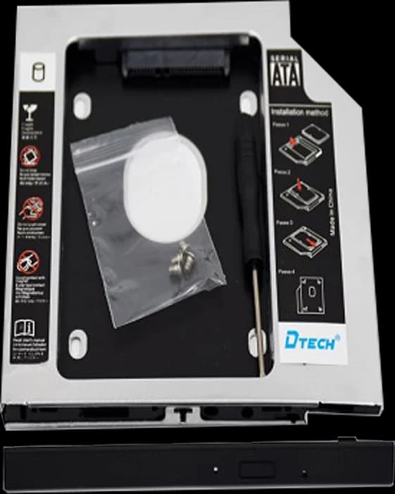 براکت هارد اینترنال 2.5 اینچی D-TECH مدل 9.5mm SLIM