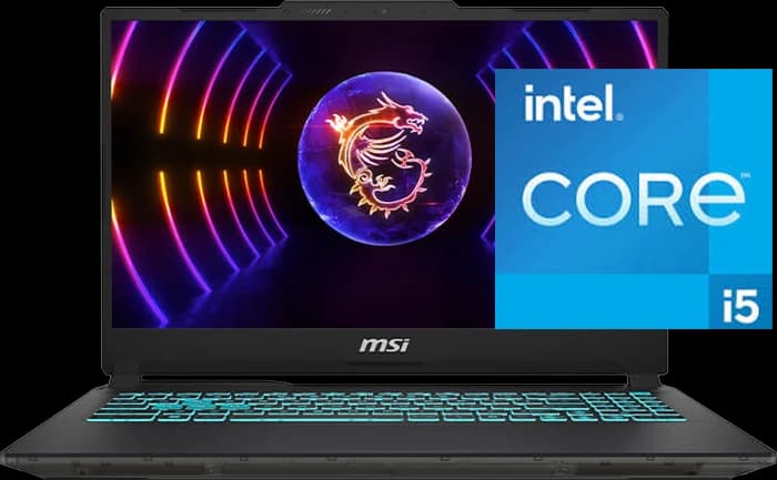 لپ تاپ گیمینگ 15.6 اینچ MSI مدل Cyborg 15 A13UCX (Core i5 13420H-16GB-500GB SSD-RTX2050-FHD-RGB-BAG)