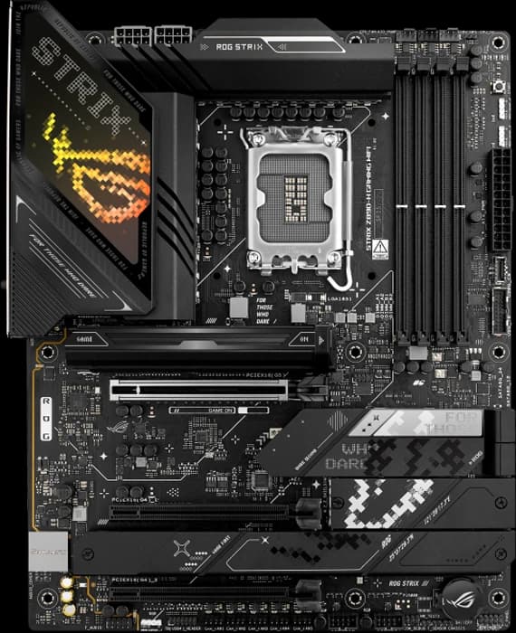 مادربرد Asus مدل ROG STRIX Z890-H GAMING WIFI